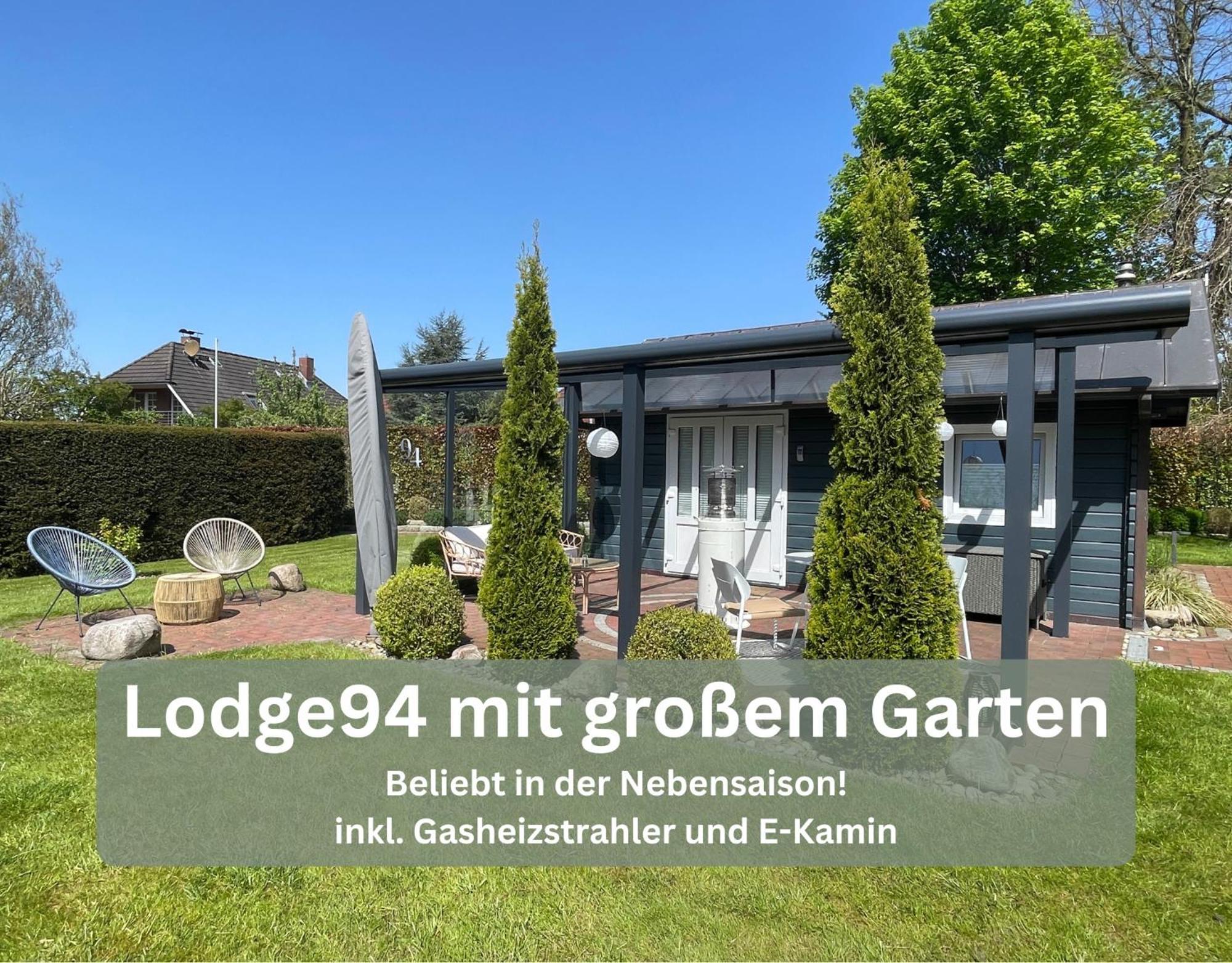 Lodge94 - Tinyhouse Kleiner Luxus Wilhelmshaven Exterior foto